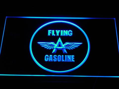 Flying A Gasoline LED Neon Sign